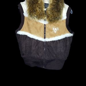 PITT Penguins Vest Size M/L